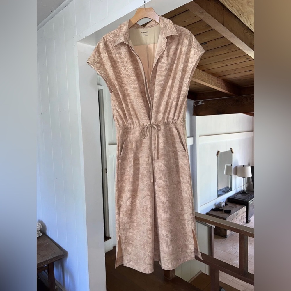 REI Cooperative Co-op Sun Up Shirt Copper Orange Dress Size L